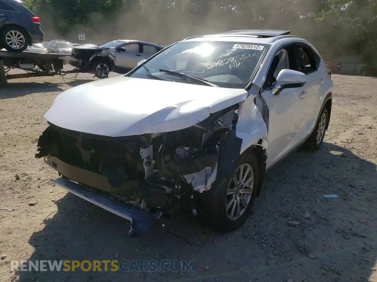 2 Photograph of a damaged car JTJDARDZ6M5020951 LEXUS NX 2021