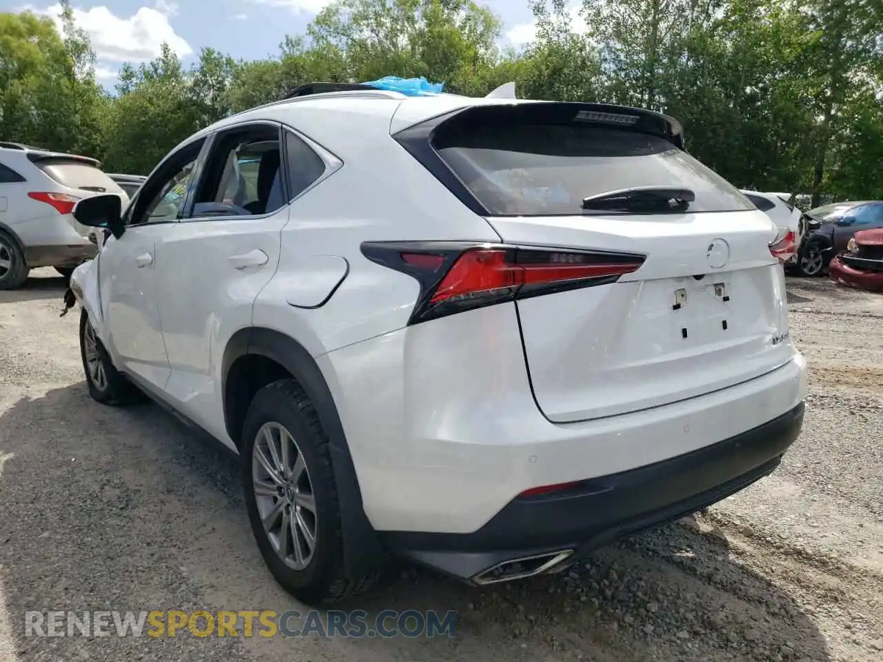 3 Photograph of a damaged car JTJDARDZ6M5020951 LEXUS NX 2021
