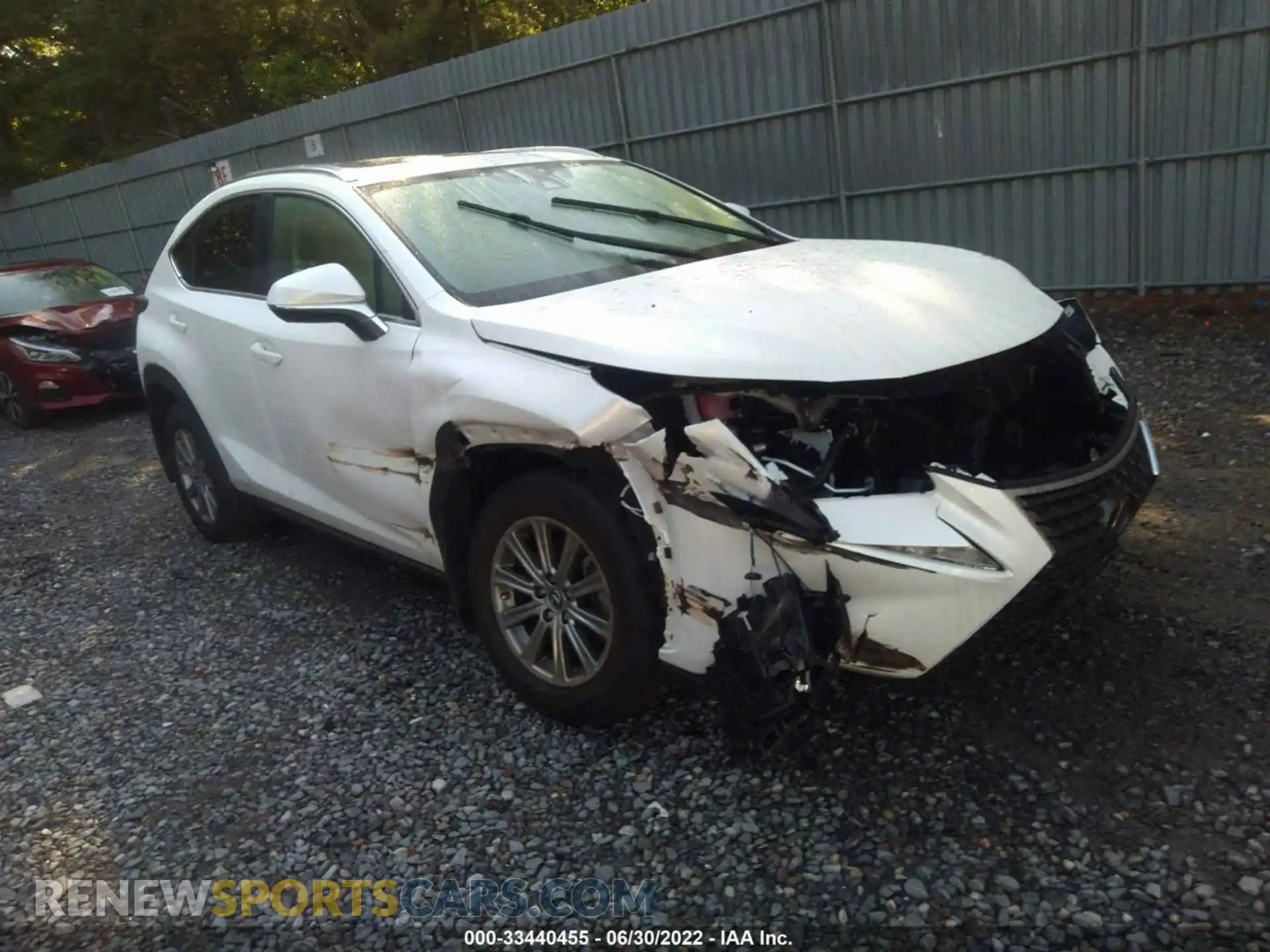 1 Photograph of a damaged car JTJDARDZ6M5030492 LEXUS NX 2021