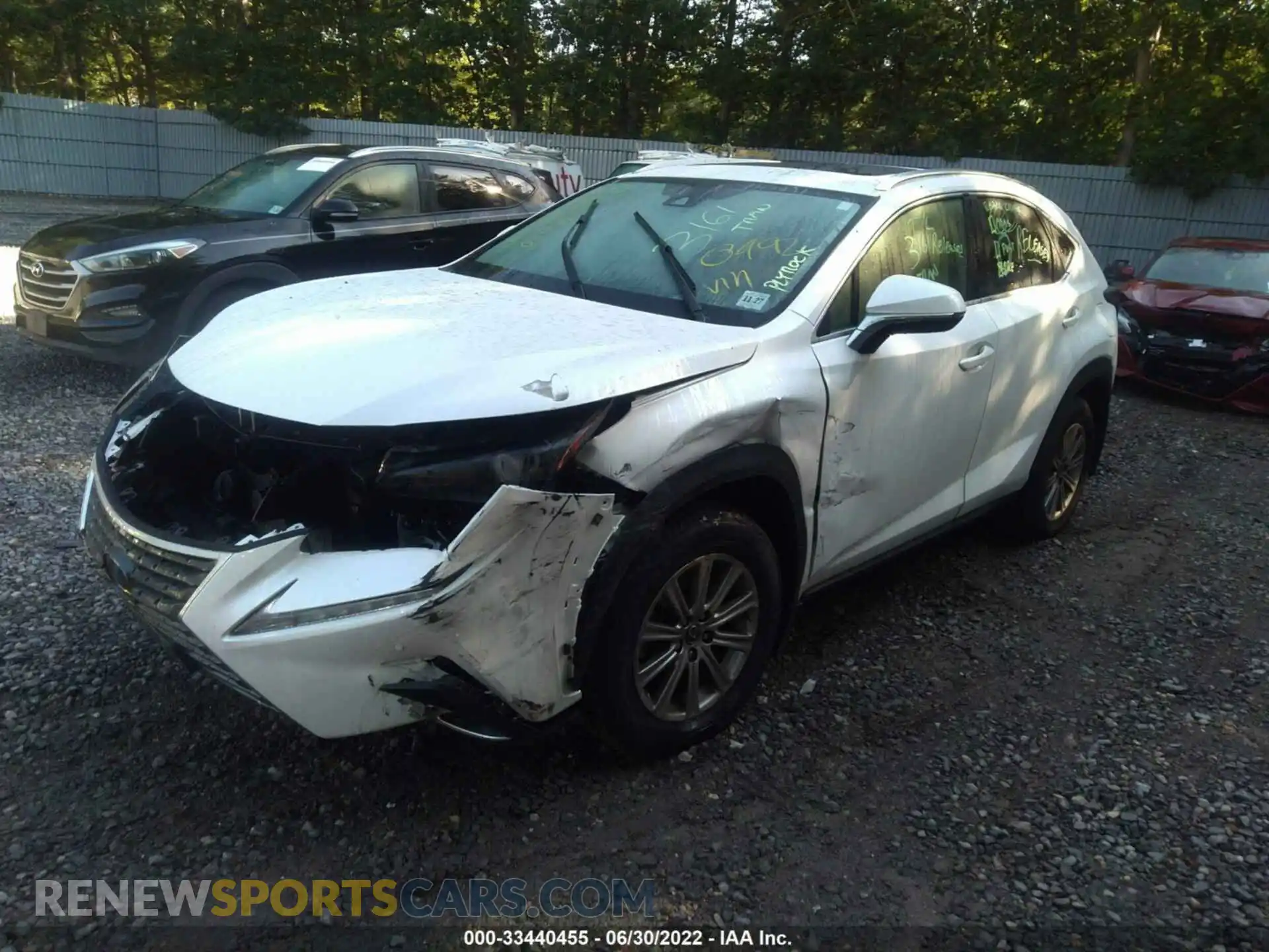 2 Photograph of a damaged car JTJDARDZ6M5030492 LEXUS NX 2021
