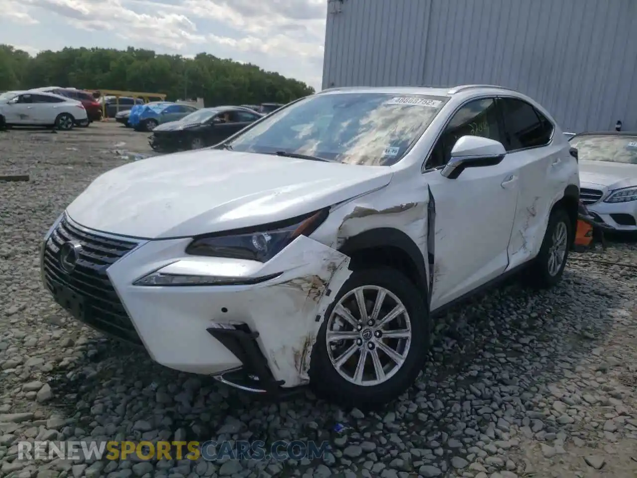 2 Photograph of a damaged car JTJDARDZ7M5021168 LEXUS NX 2021