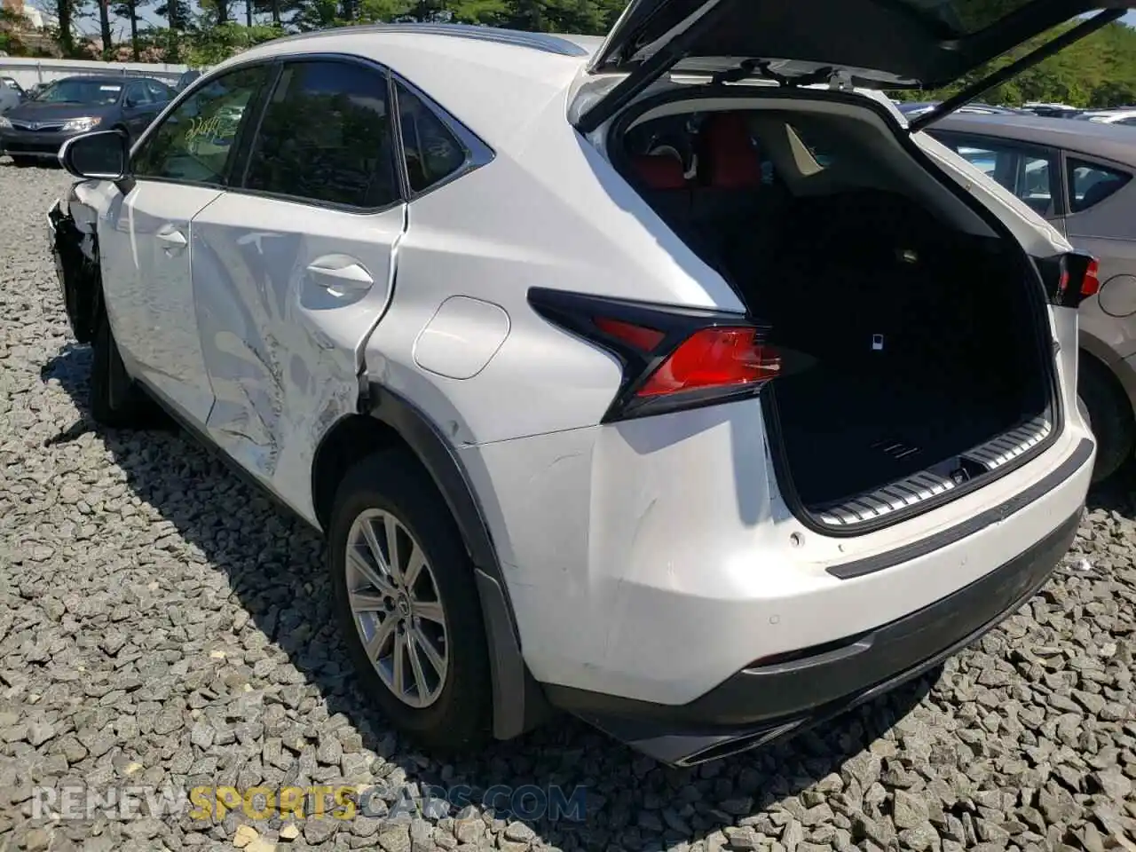3 Photograph of a damaged car JTJDARDZ7M5021168 LEXUS NX 2021