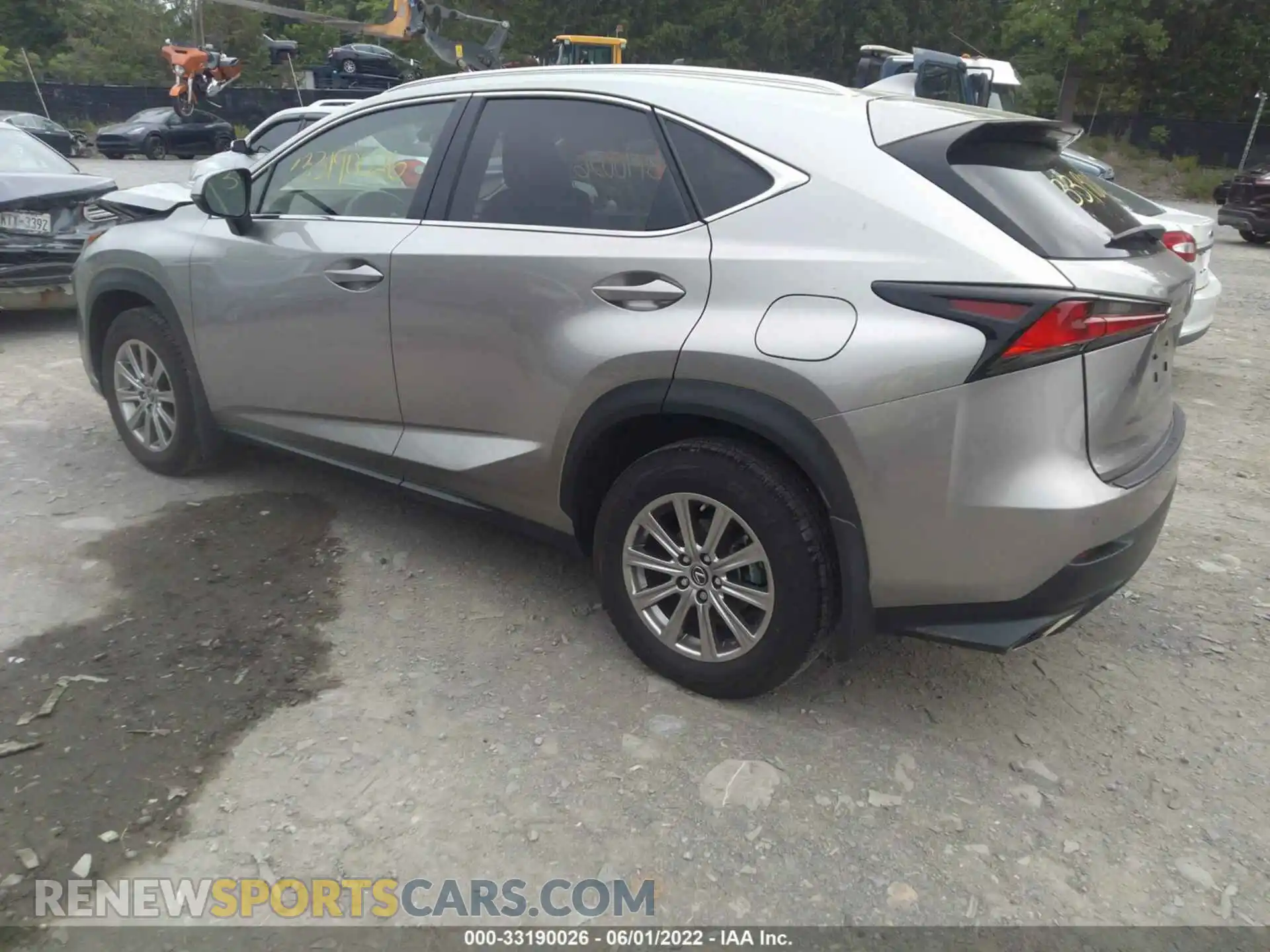 3 Photograph of a damaged car JTJDARDZ8M2240240 LEXUS NX 2021