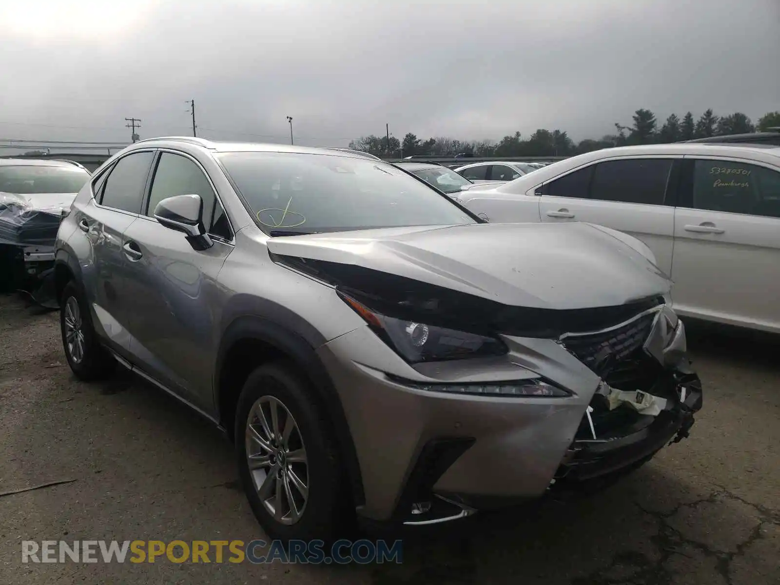 1 Photograph of a damaged car JTJDARDZ8M2244773 LEXUS NX 2021