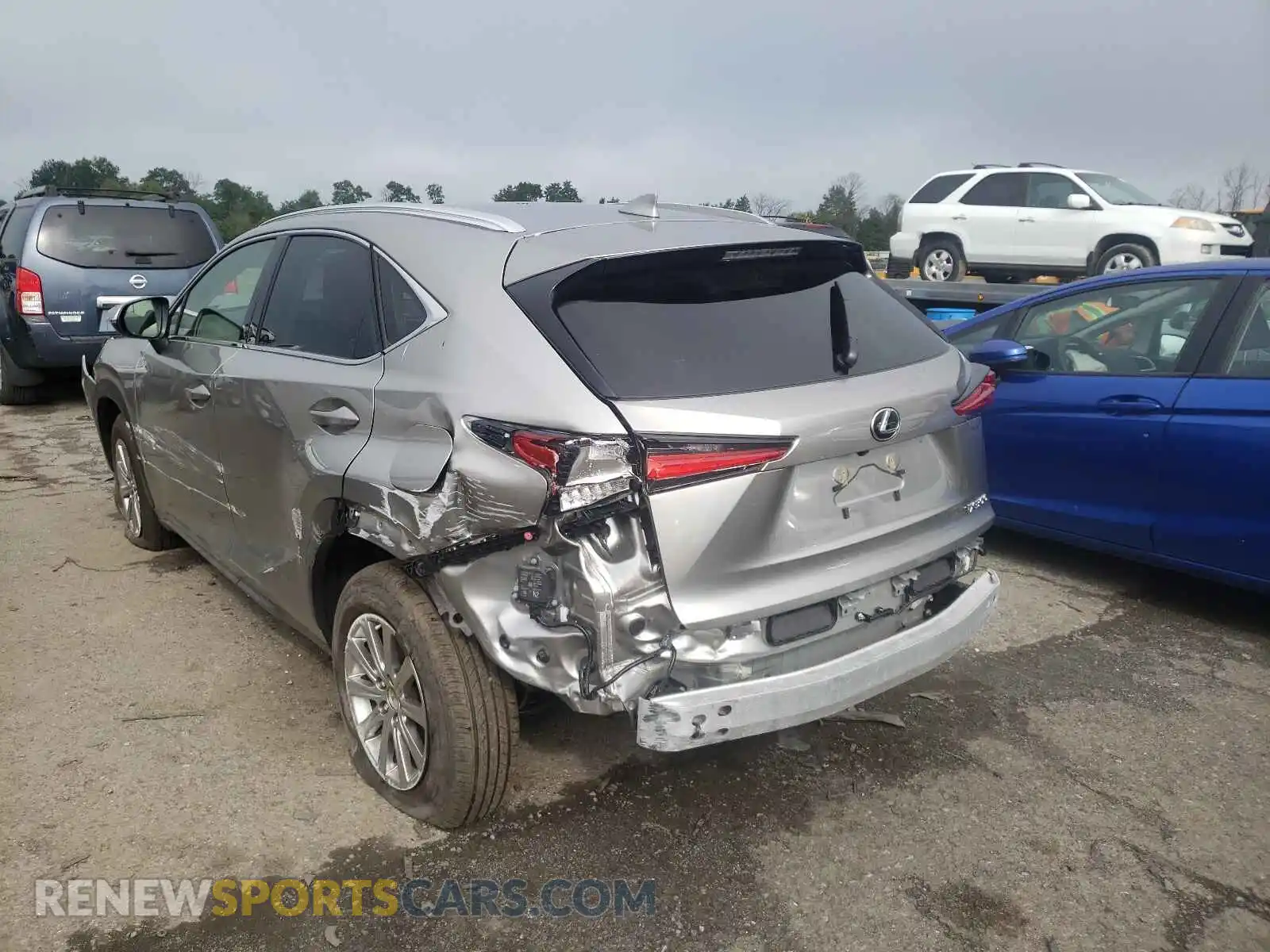 3 Photograph of a damaged car JTJDARDZ8M2244773 LEXUS NX 2021