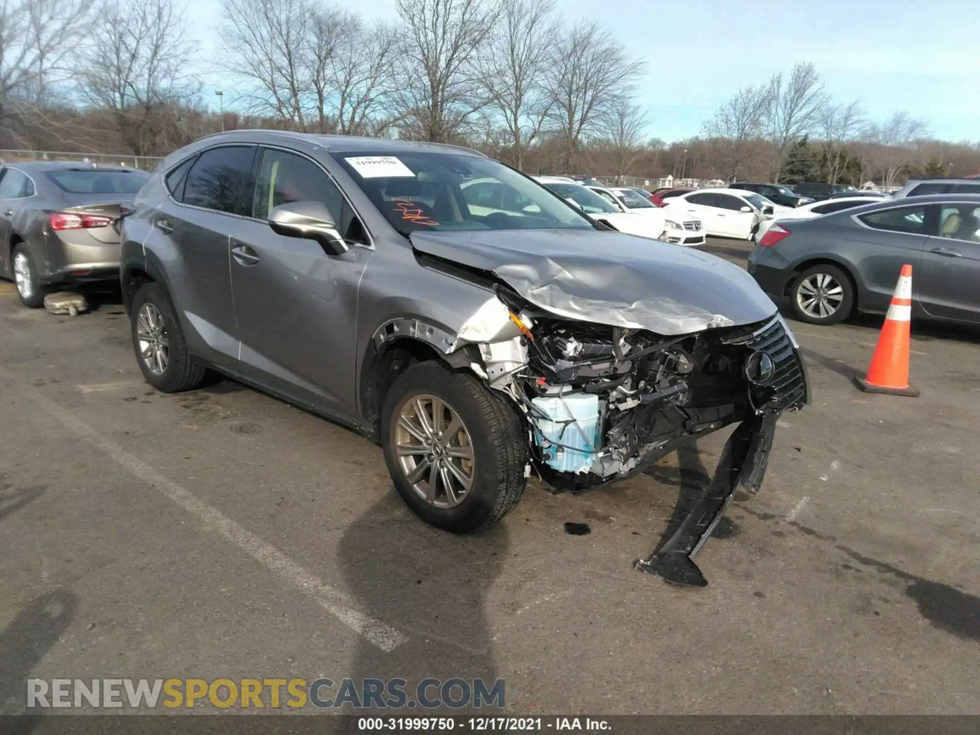 1 Photograph of a damaged car JTJDARDZ9M2238061 LEXUS NX 2021
