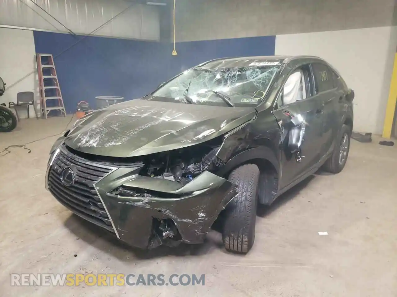 2 Photograph of a damaged car JTJDARDZ9M2244765 LEXUS NX 2021