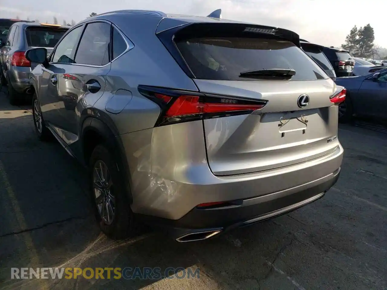 3 Photograph of a damaged car JTJDARDZ9M2254583 LEXUS NX 2021