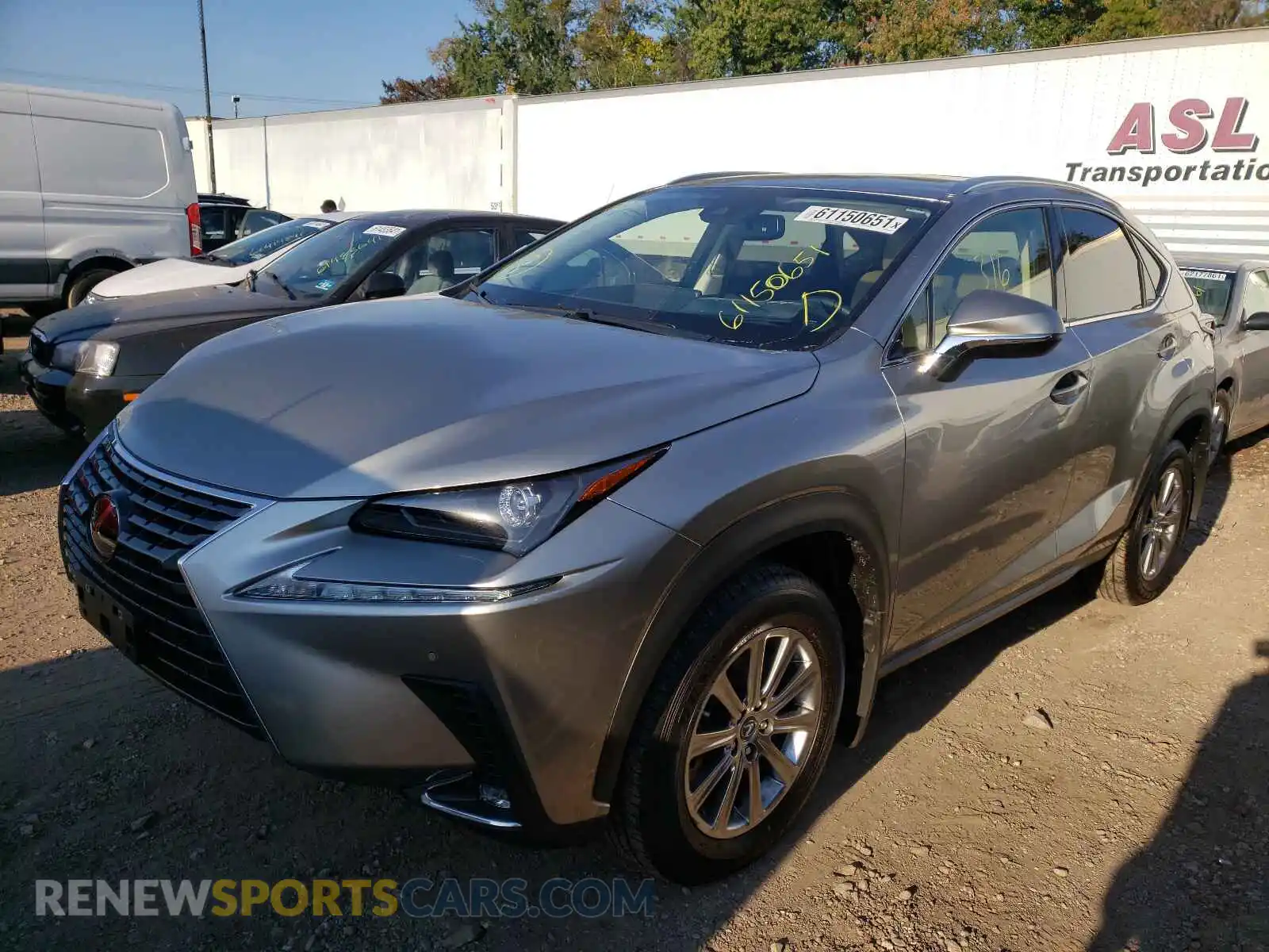 2 Photograph of a damaged car JTJDARDZ9M2255958 LEXUS NX 2021