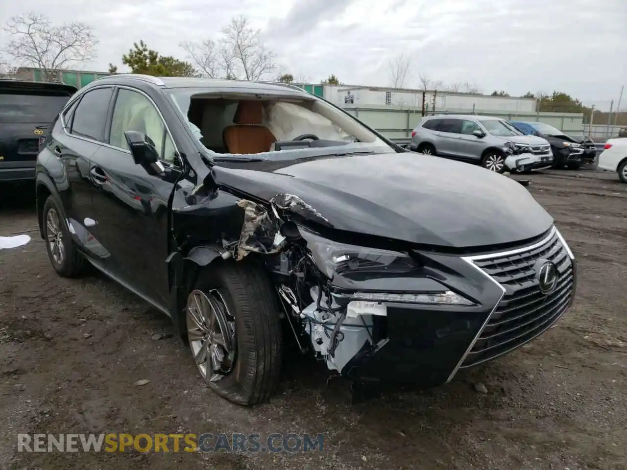 1 Photograph of a damaged car JTJDARDZ9M2261517 LEXUS NX 2021