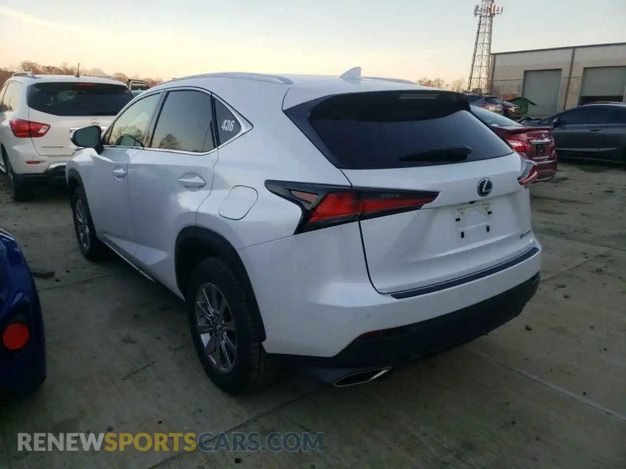 3 Photograph of a damaged car JTJDARDZ9M5023830 LEXUS NX 2021