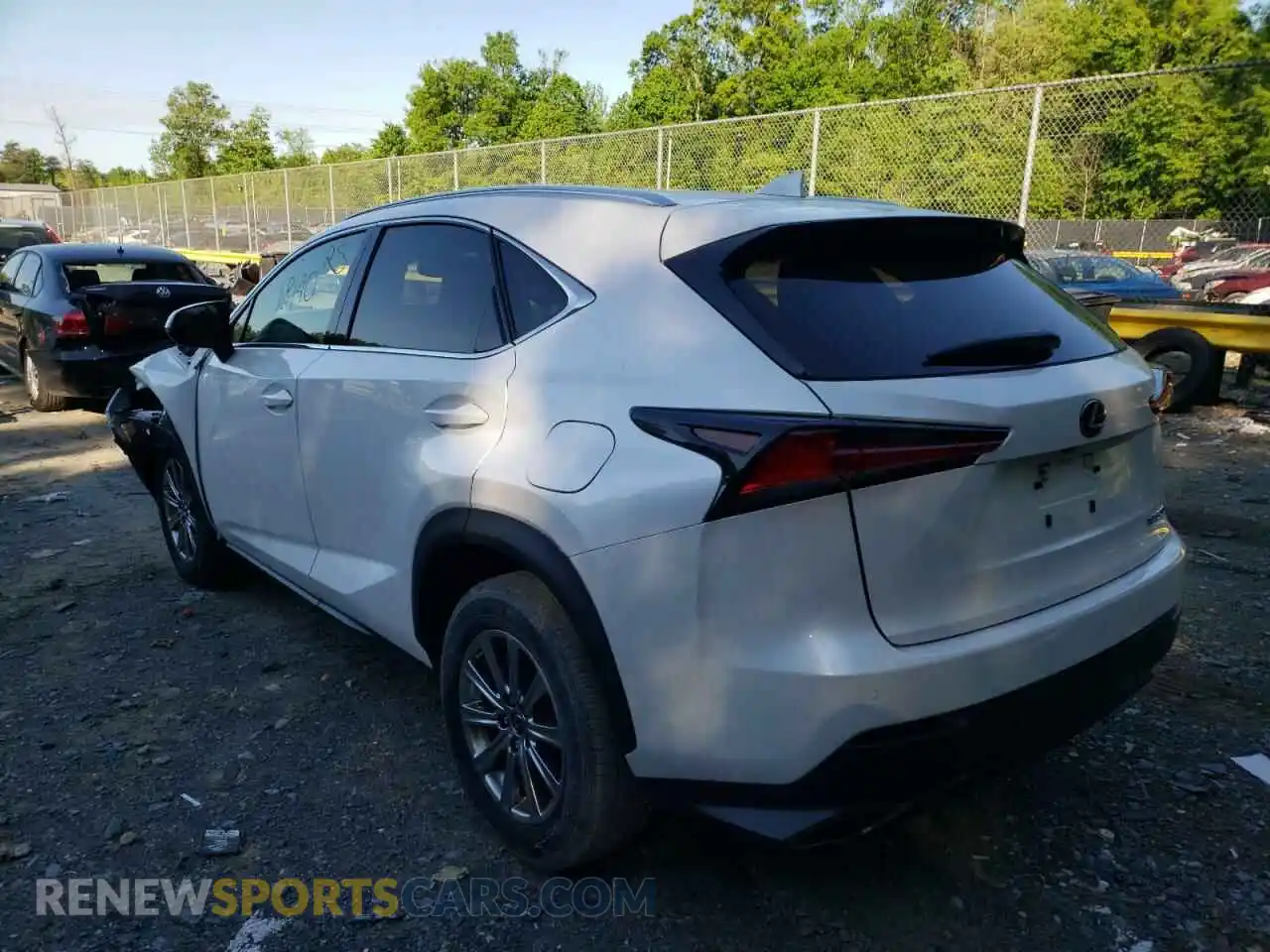 3 Photograph of a damaged car JTJDARDZXM5020287 LEXUS NX 2021