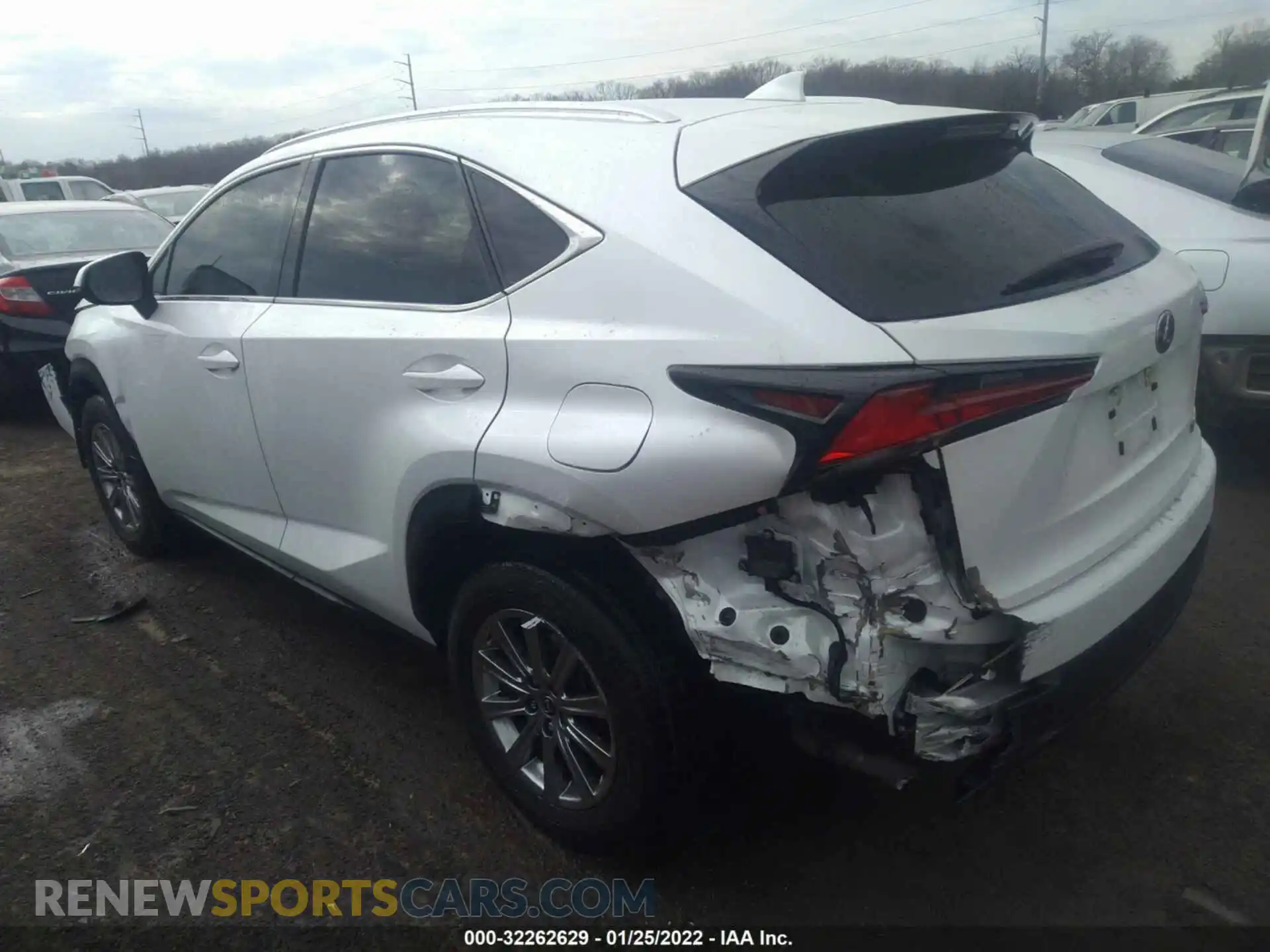 3 Photograph of a damaged car JTJDARDZXM5022136 LEXUS NX 2021
