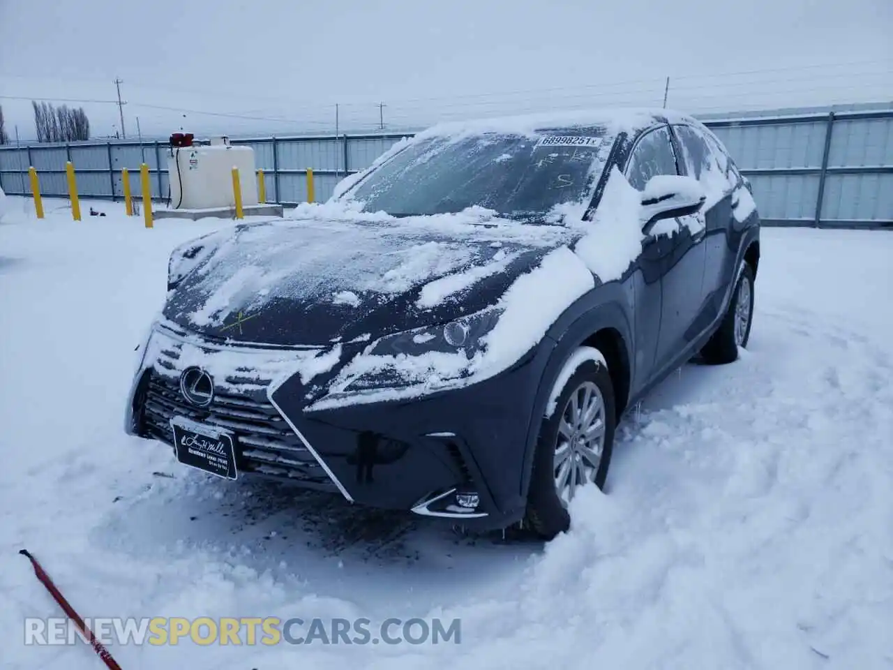2 Photograph of a damaged car JTJDARDZXM5032181 LEXUS NX 2021