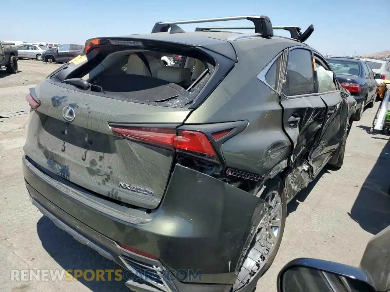 3 Photograph of a damaged car JTJDJRDZ1M2158513 LEXUS NX 2021