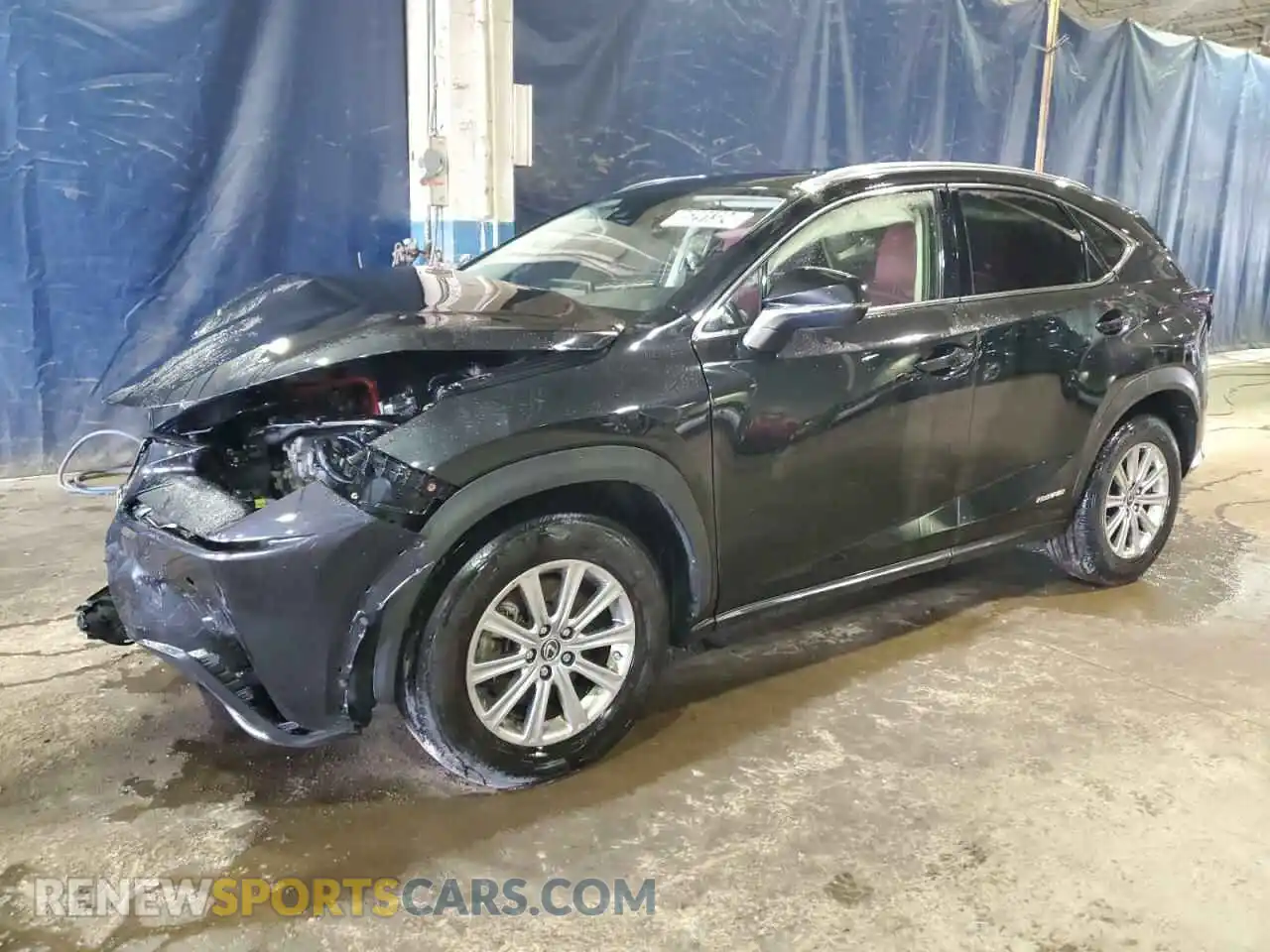1 Photograph of a damaged car JTJDJRDZ2M2153790 LEXUS NX 2021