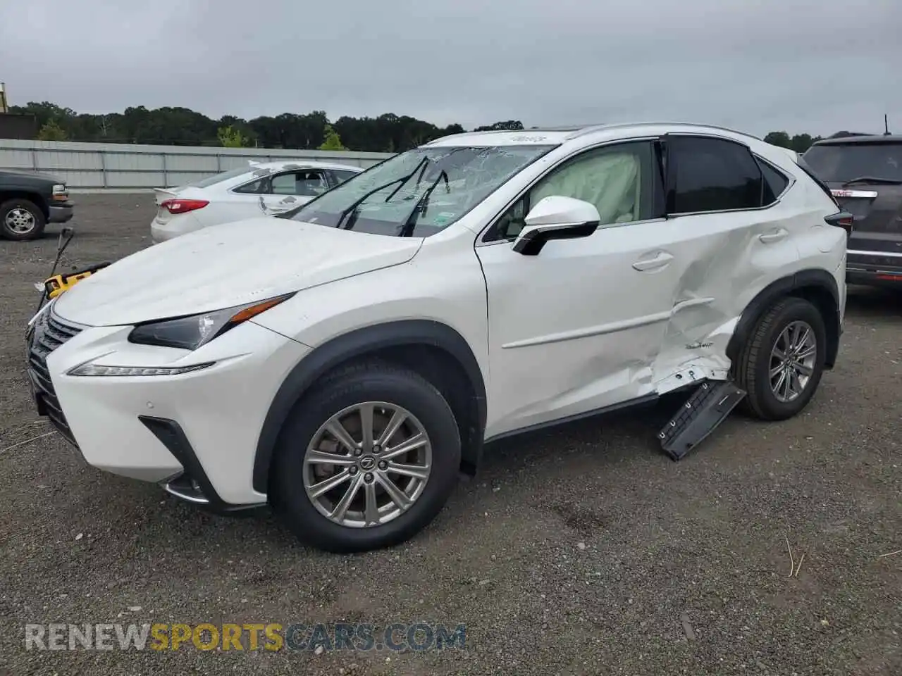1 Photograph of a damaged car JTJDJRDZ5M5014235 LEXUS NX 2021