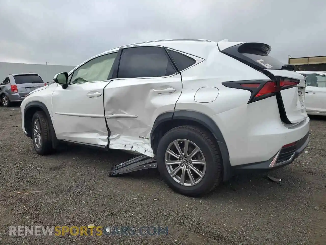 2 Photograph of a damaged car JTJDJRDZ5M5014235 LEXUS NX 2021