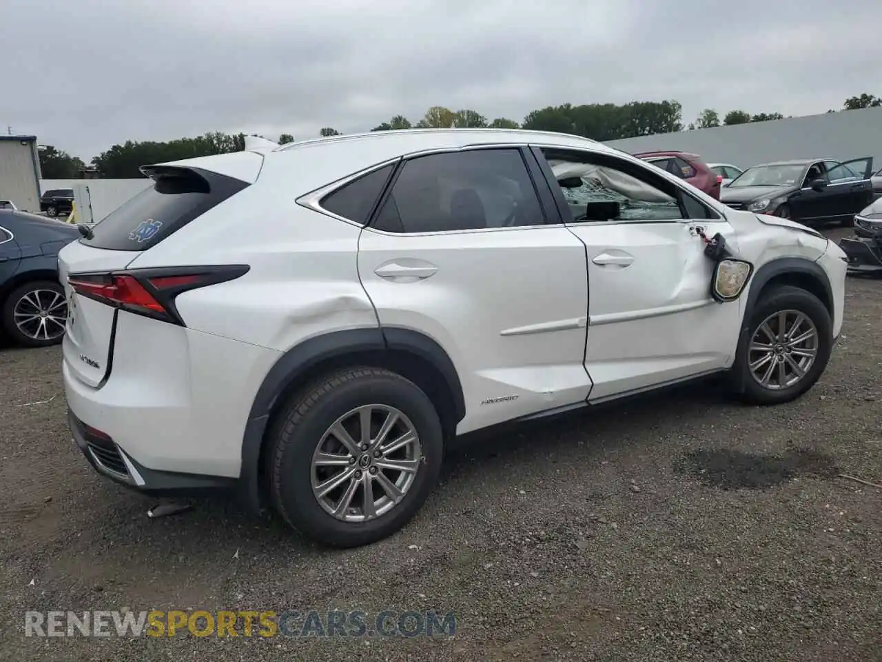 3 Photograph of a damaged car JTJDJRDZ5M5014235 LEXUS NX 2021