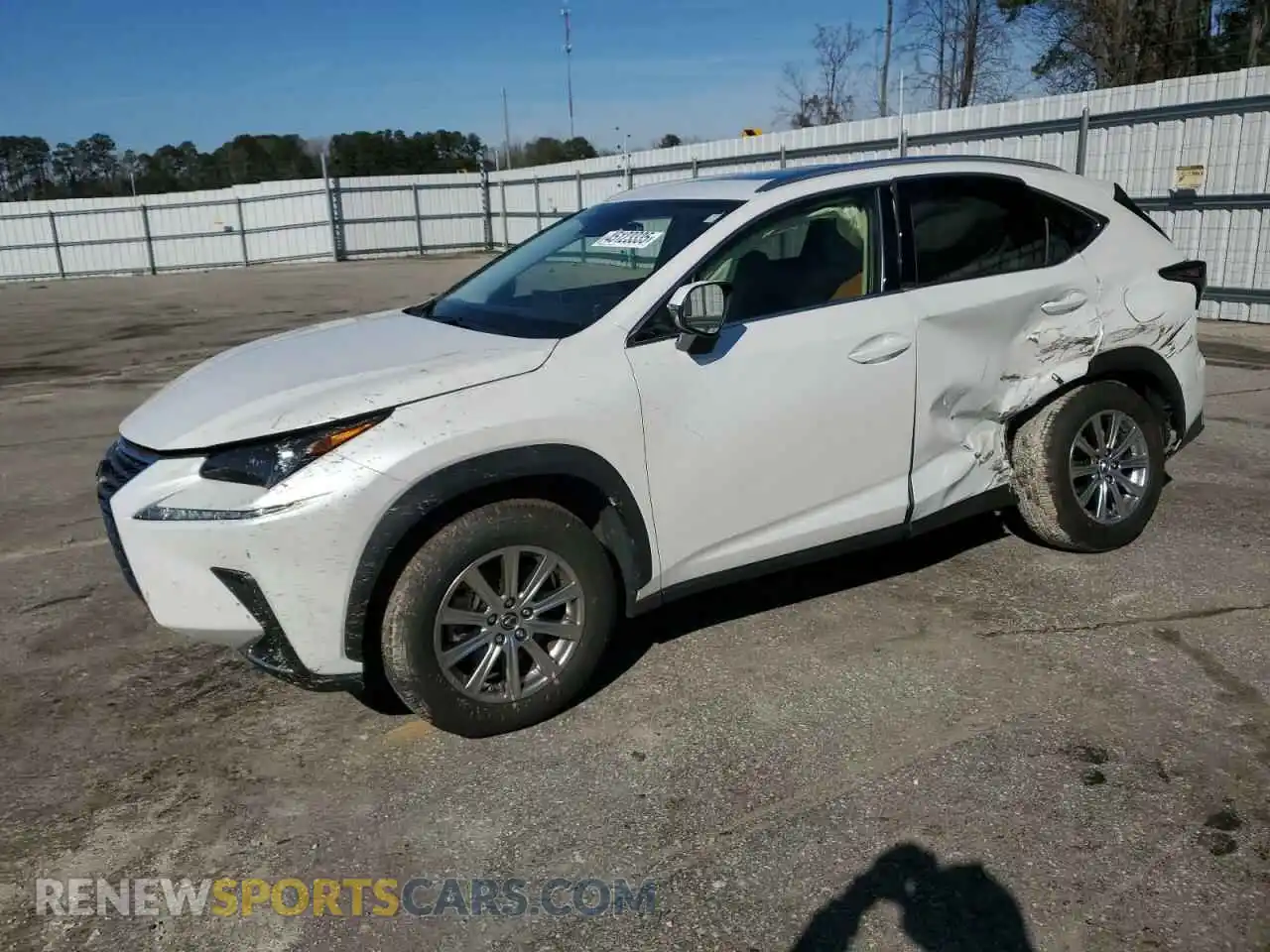 1 Фотография поврежденного автомобиля JTJDJRDZ6M5015183 LEXUS NX 2021