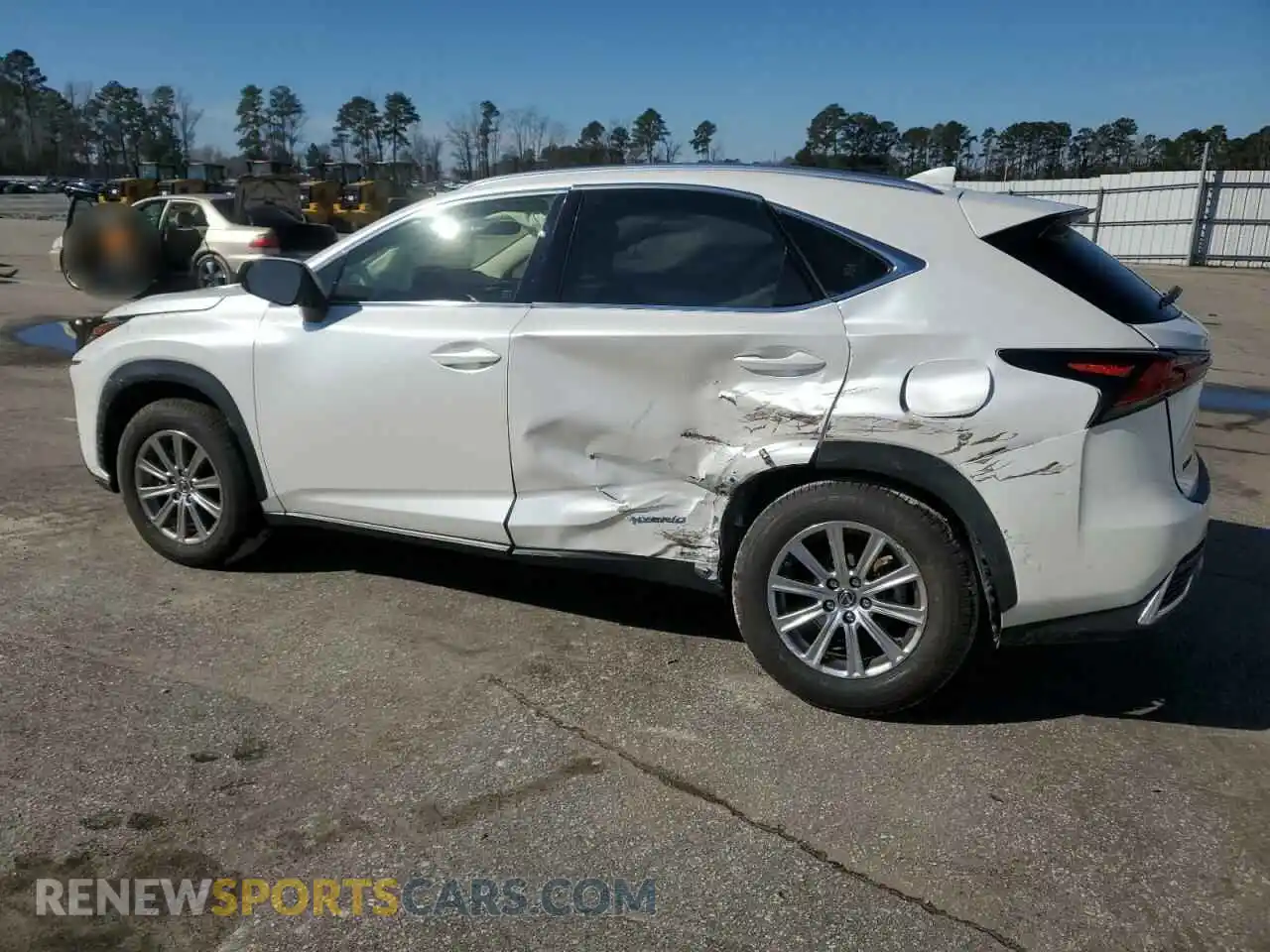 2 Фотография поврежденного автомобиля JTJDJRDZ6M5015183 LEXUS NX 2021