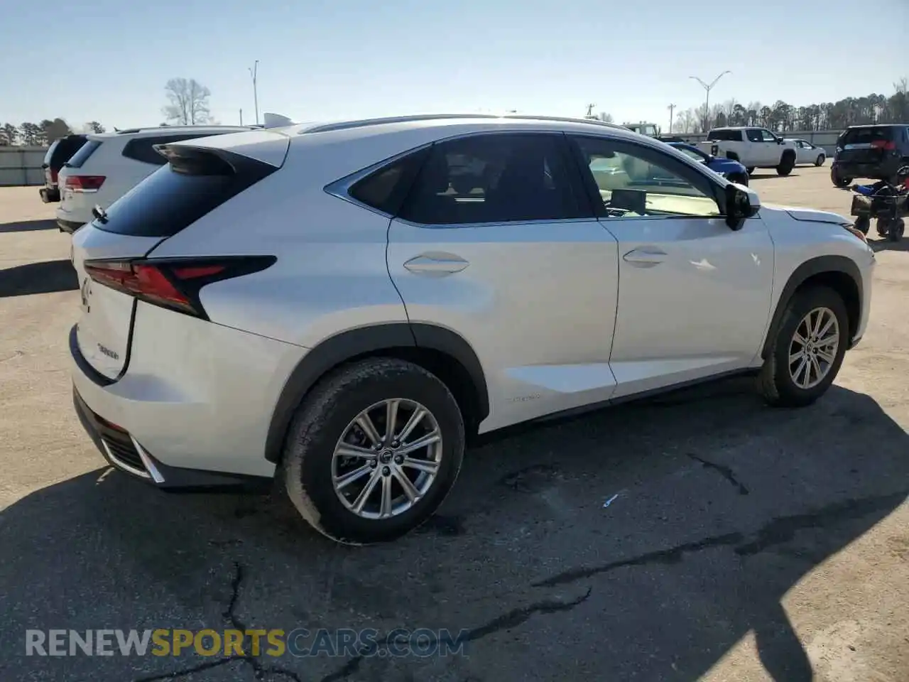 3 Фотография поврежденного автомобиля JTJDJRDZ6M5015183 LEXUS NX 2021