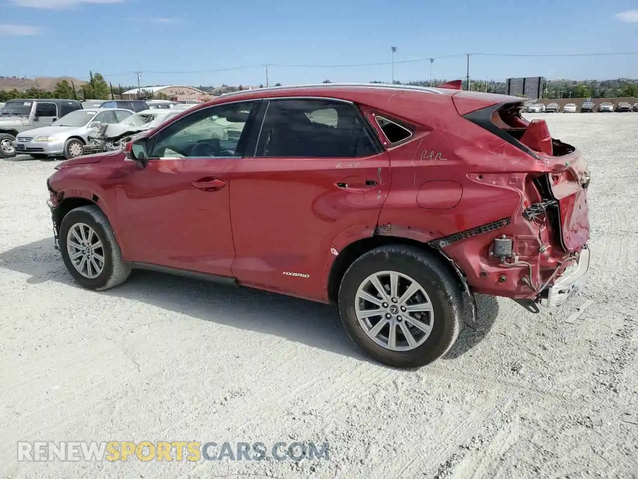 2 Photograph of a damaged car JTJDJRDZ8M5014150 LEXUS NX 2021