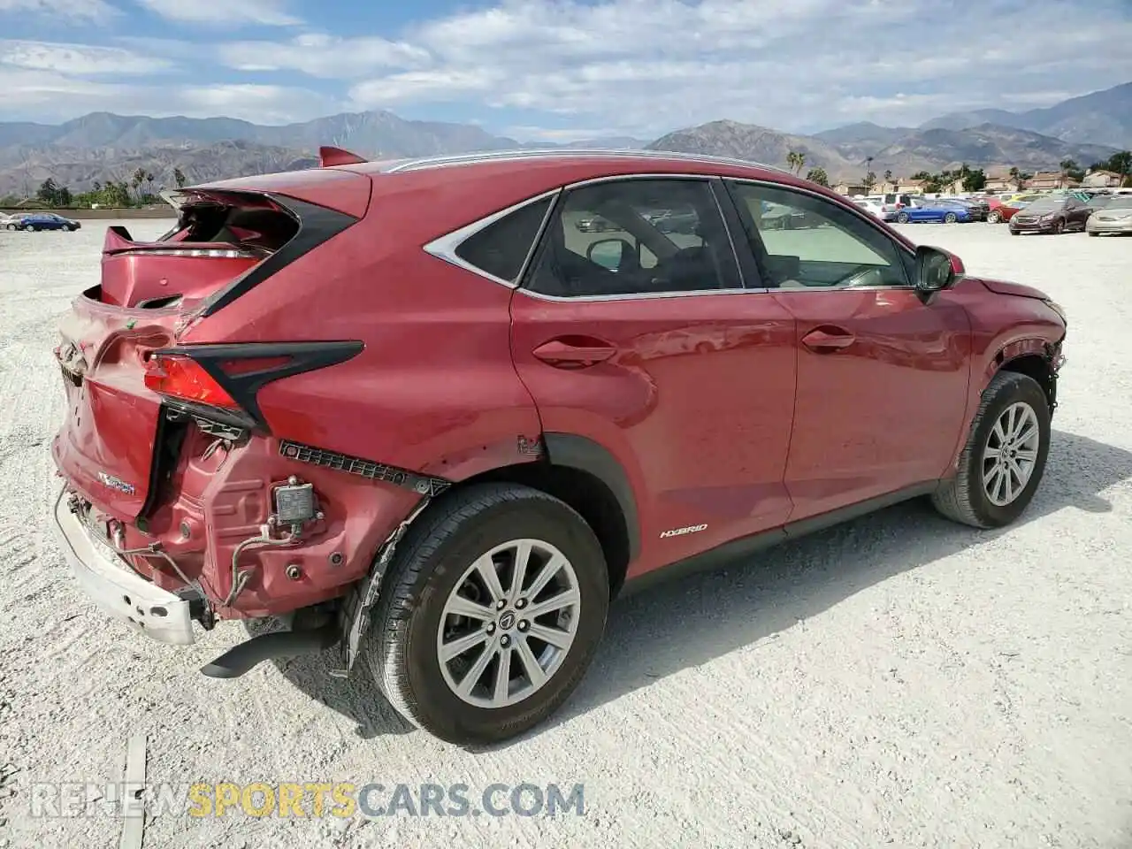3 Photograph of a damaged car JTJDJRDZ8M5014150 LEXUS NX 2021