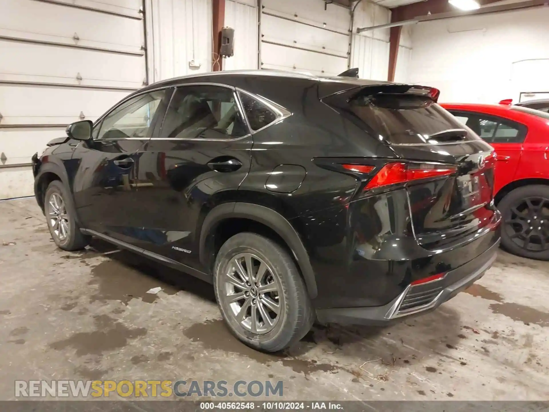 3 fotografías del automóvil dañado JTJDJRDZ9M5012875 LEXUS NX 2021
