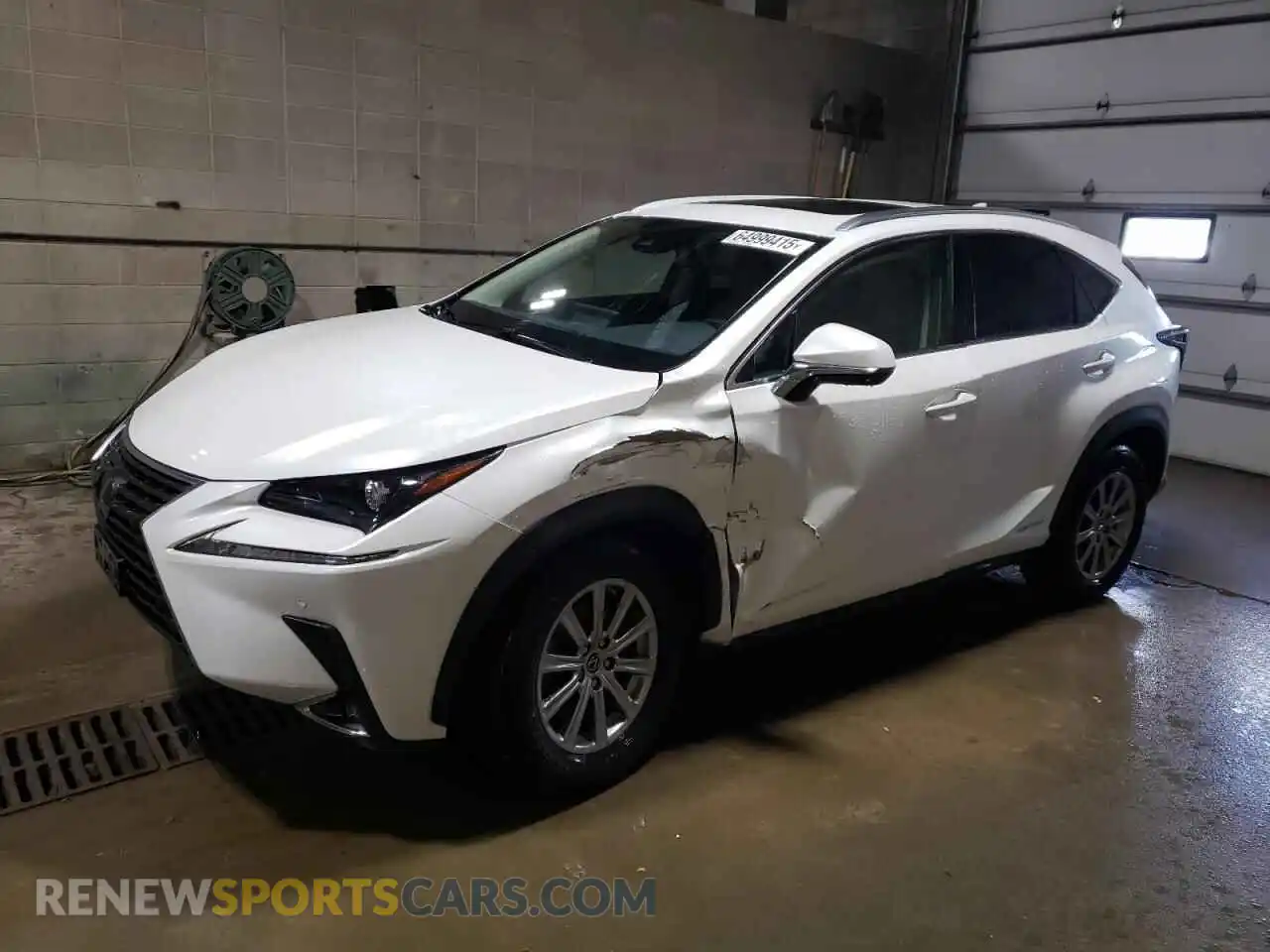 1 Photograph of a damaged car JTJDJRDZXM2155111 LEXUS NX 2021