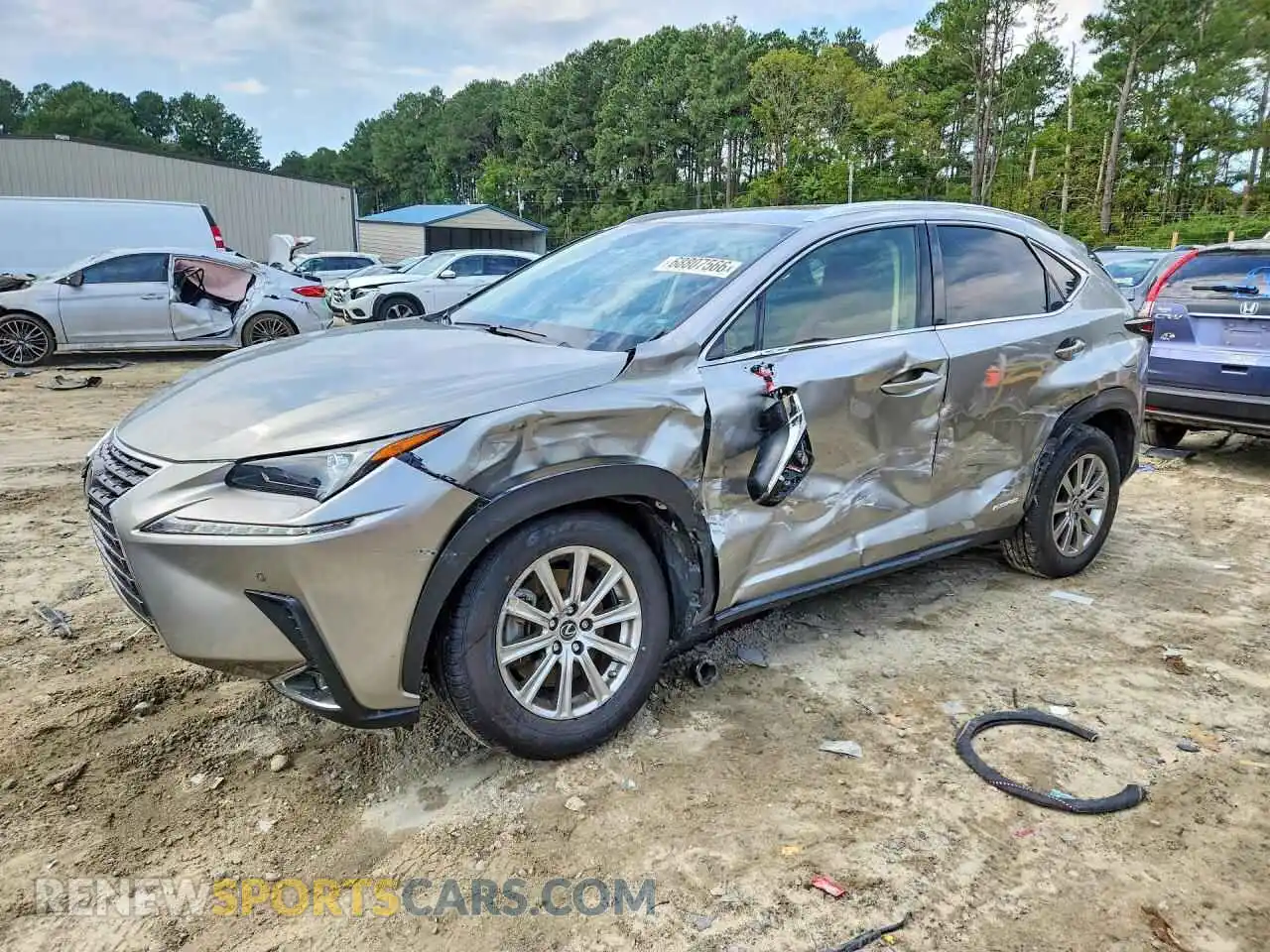 1 Фотография поврежденного автомобиля JTJDJRDZXM2168005 LEXUS NX 2021