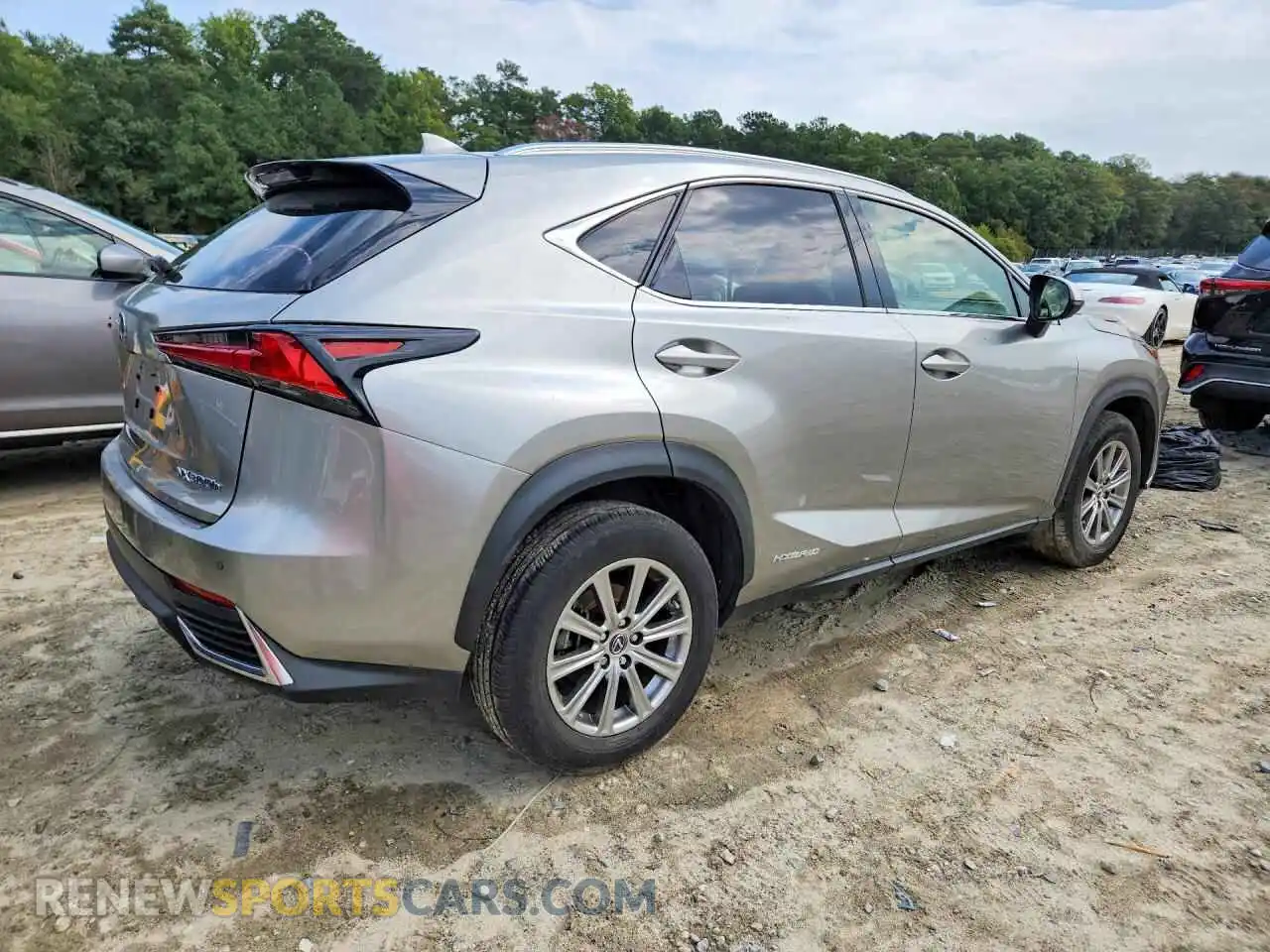 3 Фотография поврежденного автомобиля JTJDJRDZXM2168005 LEXUS NX 2021