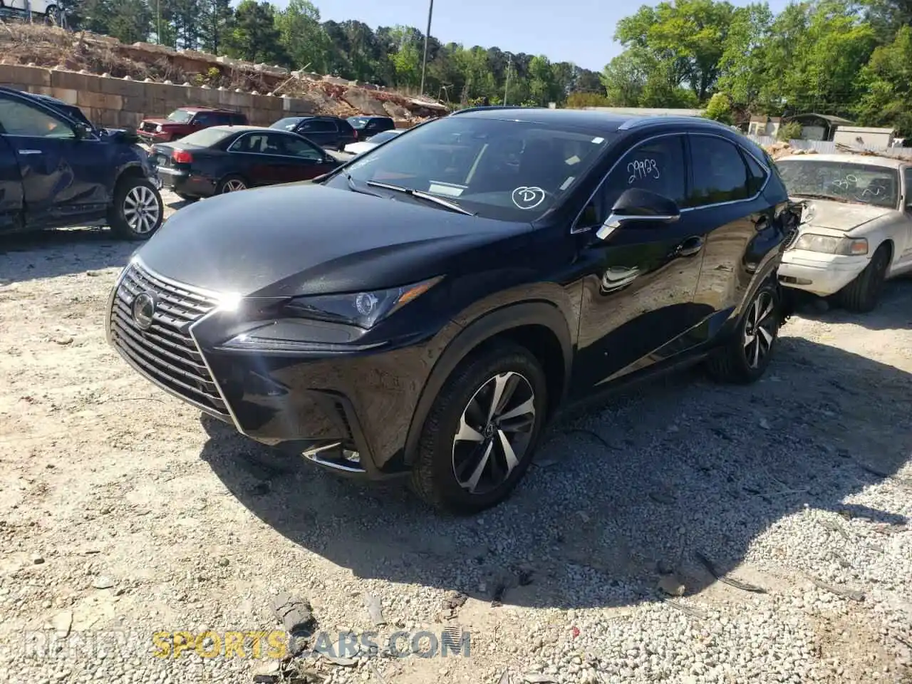 2 Photograph of a damaged car JTJGARBZ0M2178459 LEXUS NX 2021