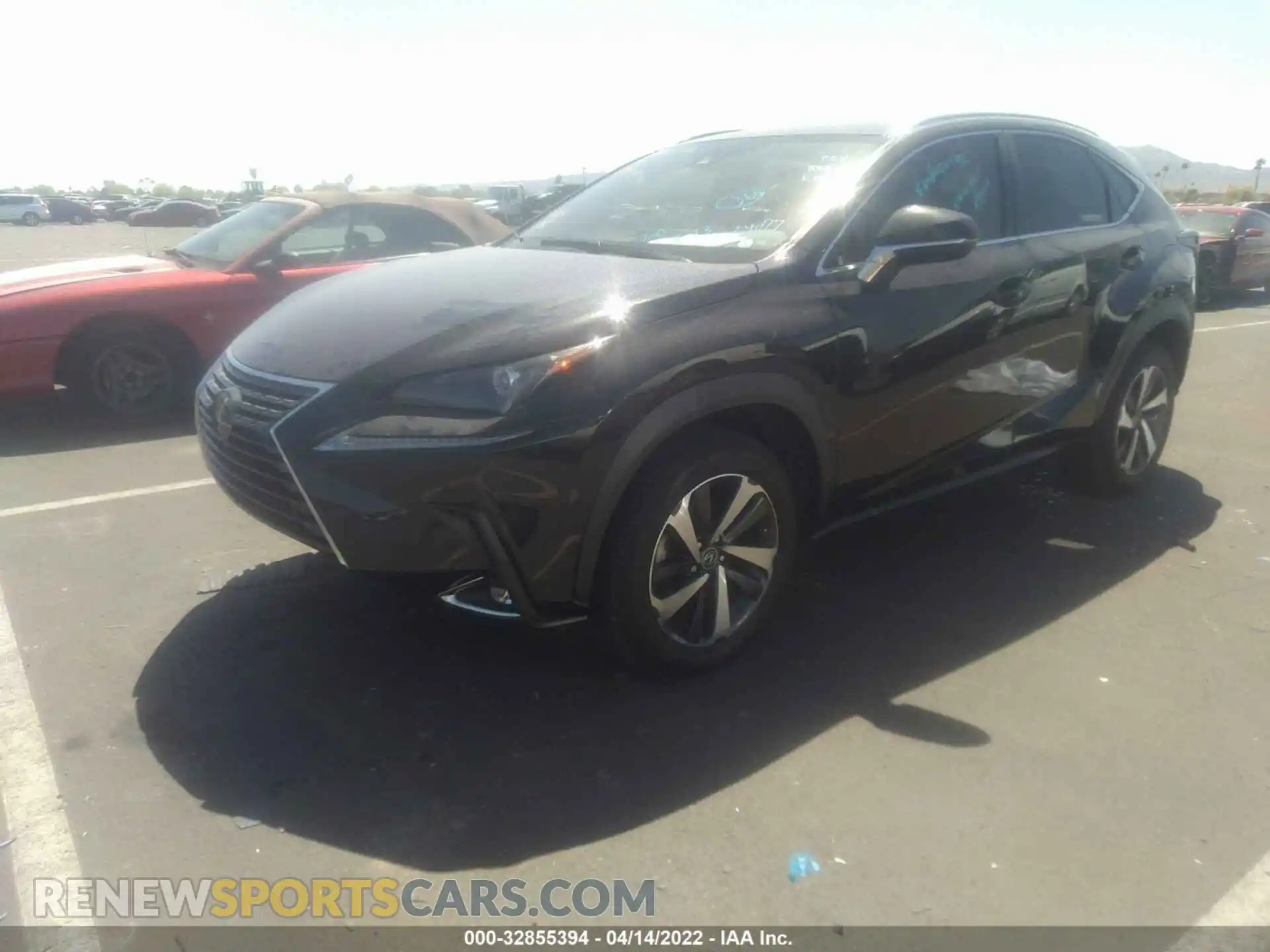 2 Photograph of a damaged car JTJGARBZ0M2191793 LEXUS NX 2021