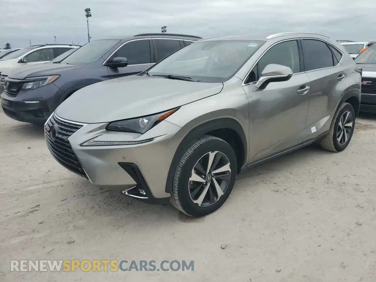 1 Photograph of a damaged car JTJGARBZ0M2194595 LEXUS NX 2021