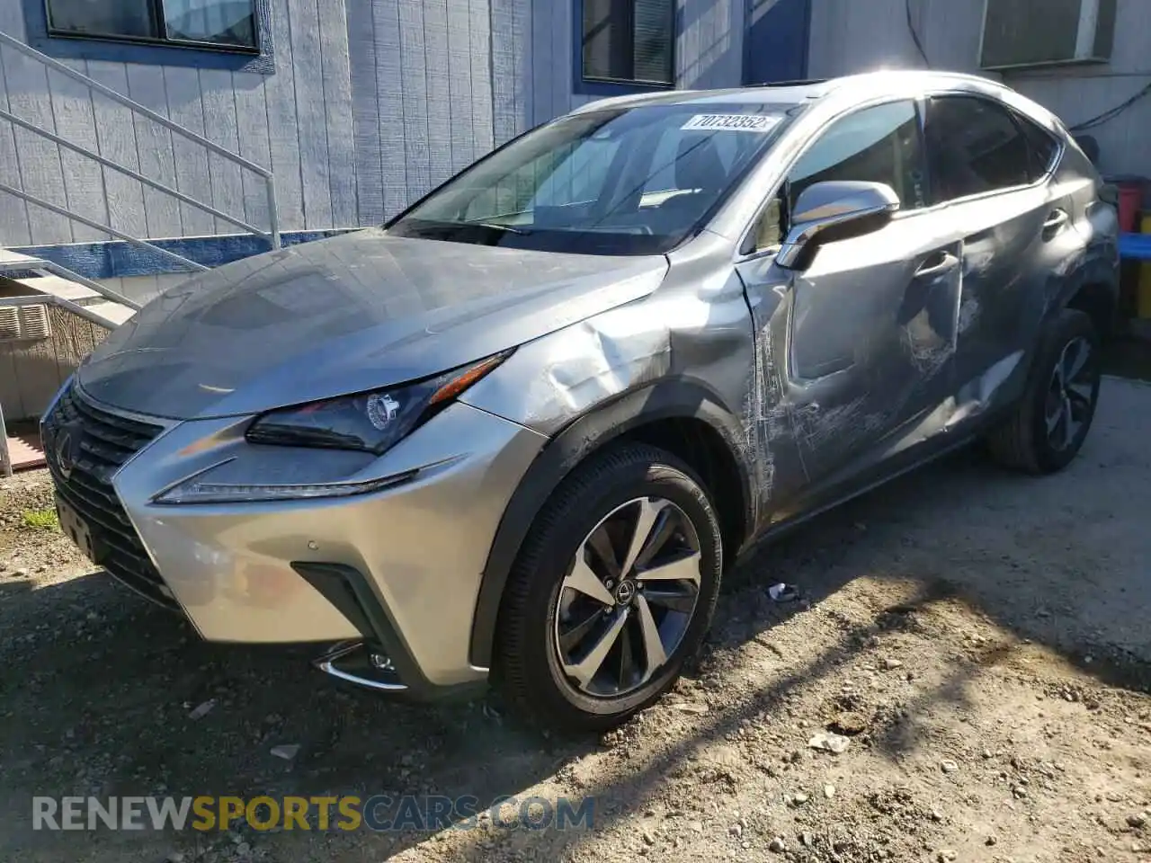 1 Photograph of a damaged car JTJGARBZ0M2199201 LEXUS NX 2021