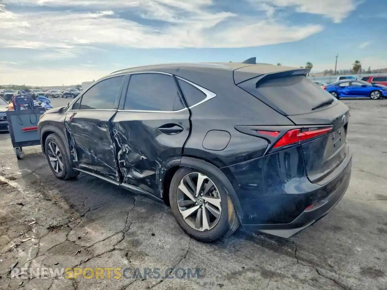 2 Photograph of a damaged car JTJGARBZ1M2181628 LEXUS NX 2021