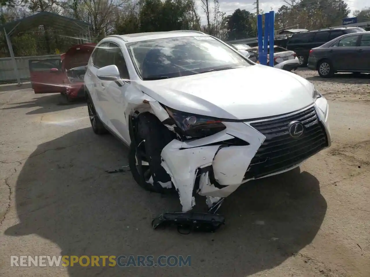 1 Photograph of a damaged car JTJGARBZ1M5034241 LEXUS NX 2021