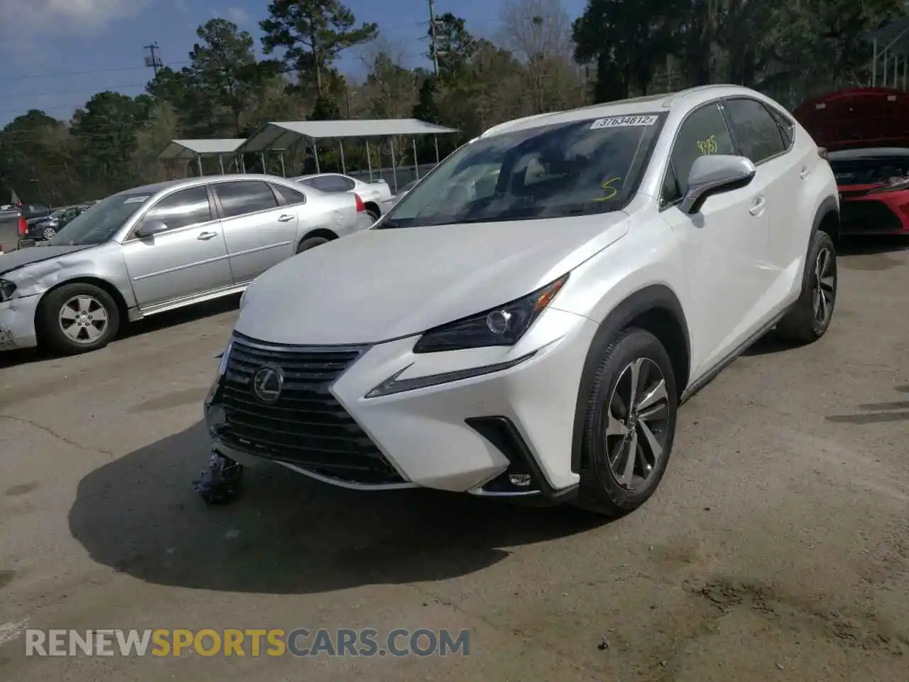 2 Photograph of a damaged car JTJGARBZ1M5034241 LEXUS NX 2021