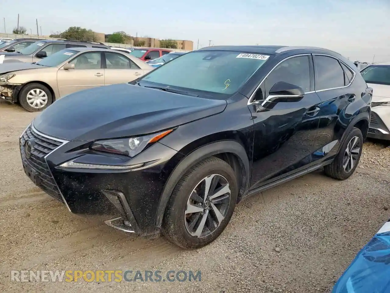 1 Photograph of a damaged car JTJGARBZ2M2187826 LEXUS NX 2021