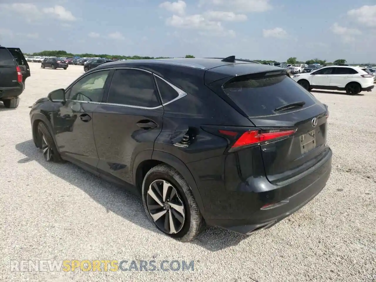 3 Photograph of a damaged car JTJGARBZ2M2191083 LEXUS NX 2021