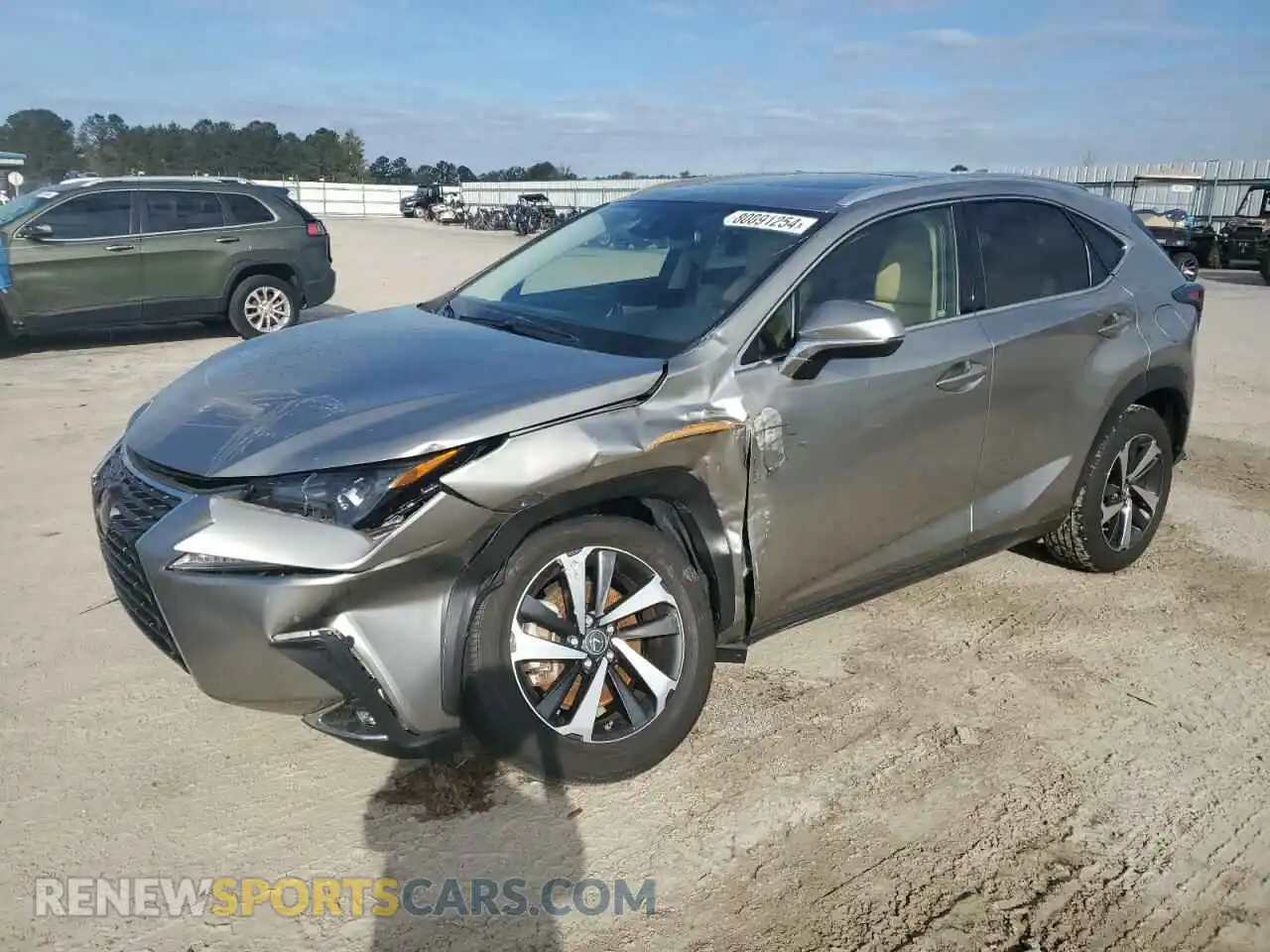 1 Photograph of a damaged car JTJGARBZ2M2194839 LEXUS NX 2021