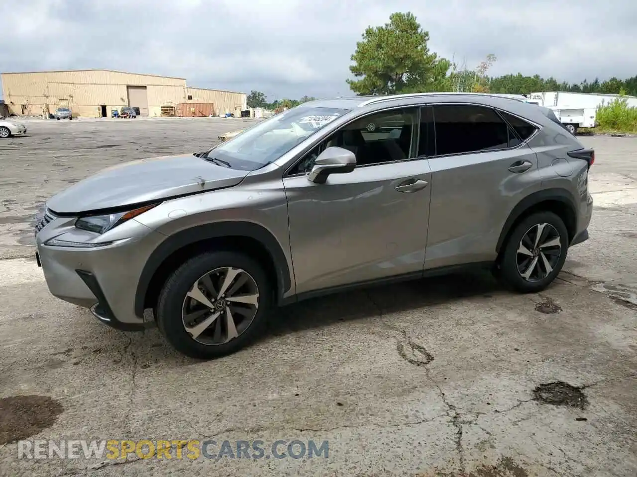 1 Photograph of a damaged car JTJGARBZ3M2183784 LEXUS NX 2021