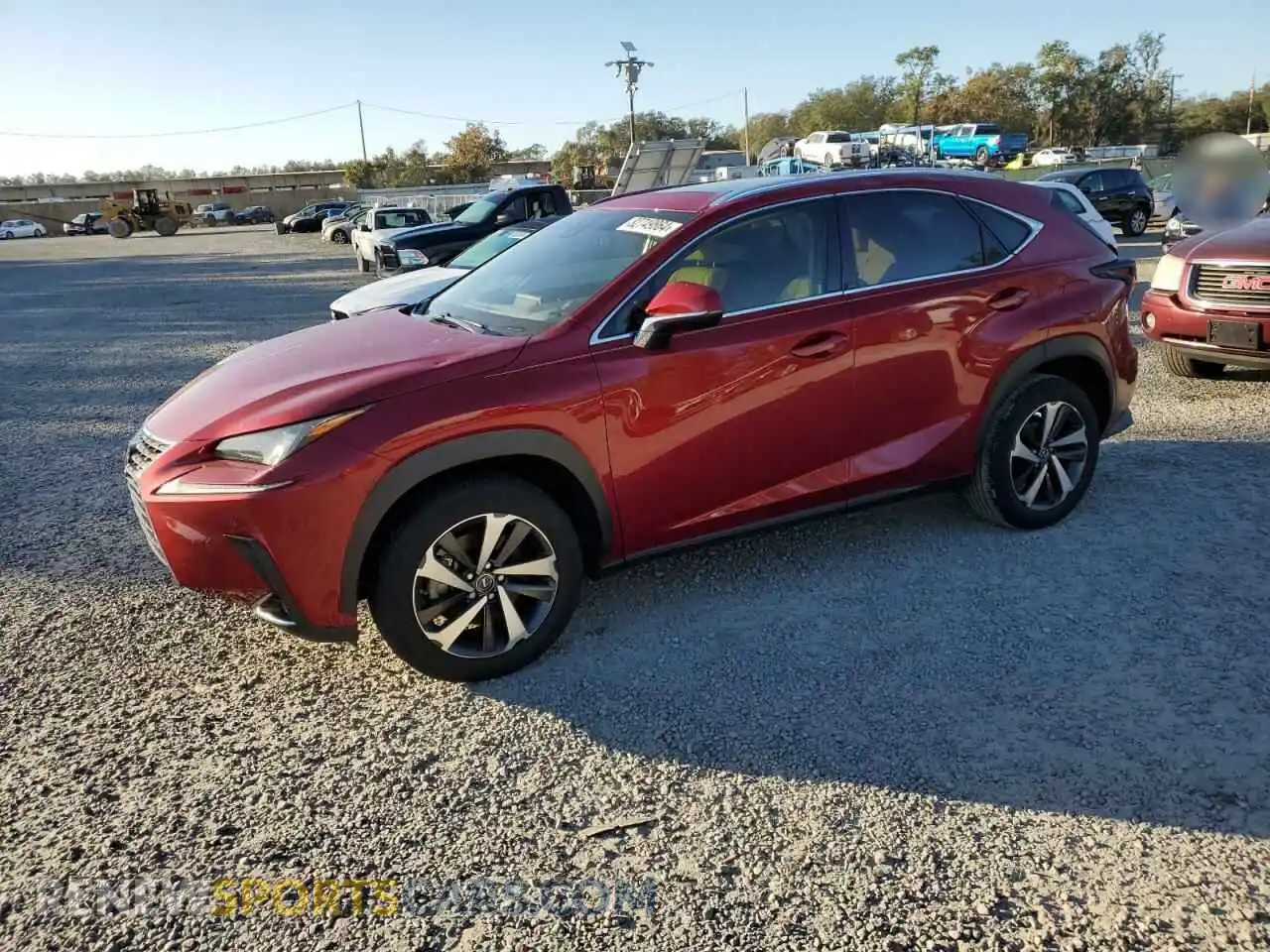 1 fotografías del automóvil dañado JTJGARBZ4M5026909 LEXUS NX 2021