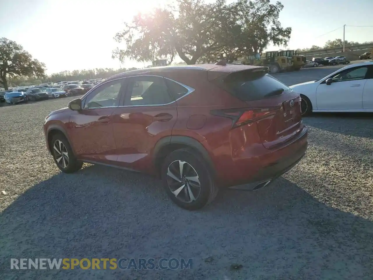 2 fotografías del automóvil dañado JTJGARBZ4M5026909 LEXUS NX 2021