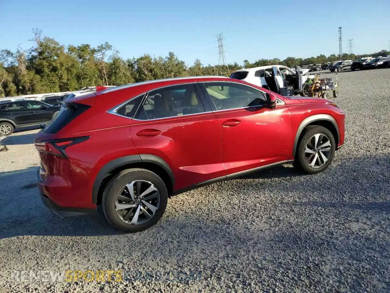 3 fotografías del automóvil dañado JTJGARBZ4M5026909 LEXUS NX 2021