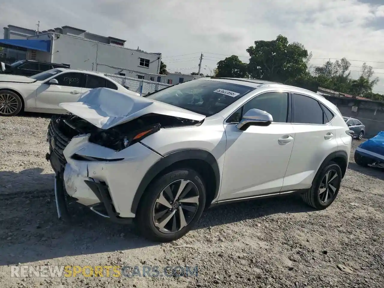1 Photograph of a damaged car JTJGARBZ5M5034081 LEXUS NX 2021