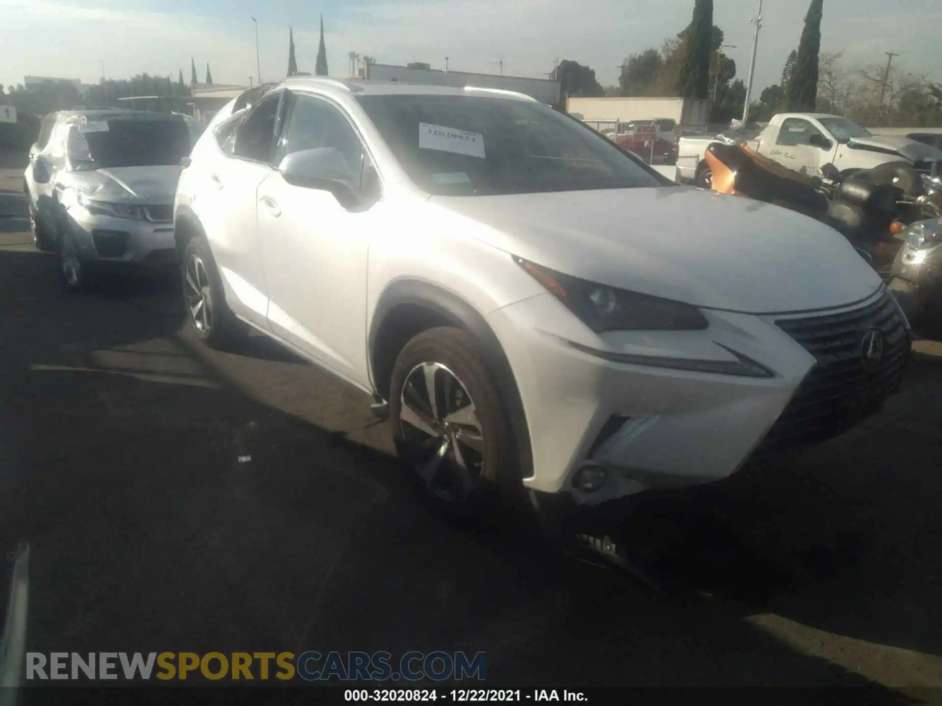 1 Photograph of a damaged car JTJGARBZ5M5035814 LEXUS NX 2021