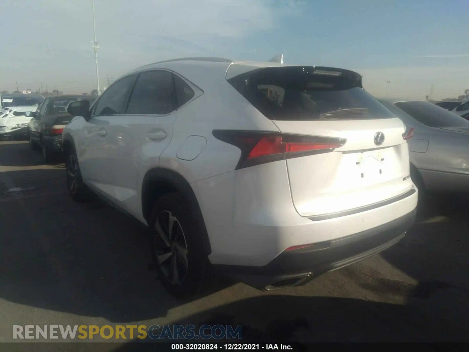 3 Photograph of a damaged car JTJGARBZ5M5035814 LEXUS NX 2021