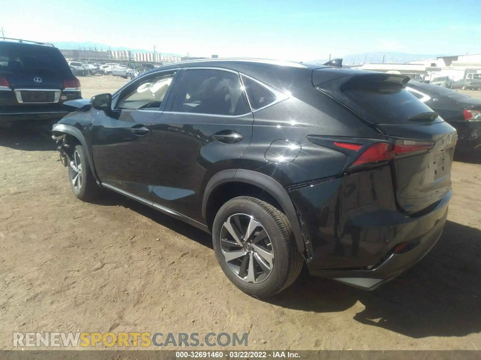 3 Photograph of a damaged car JTJGARBZ7M2181214 LEXUS NX 2021